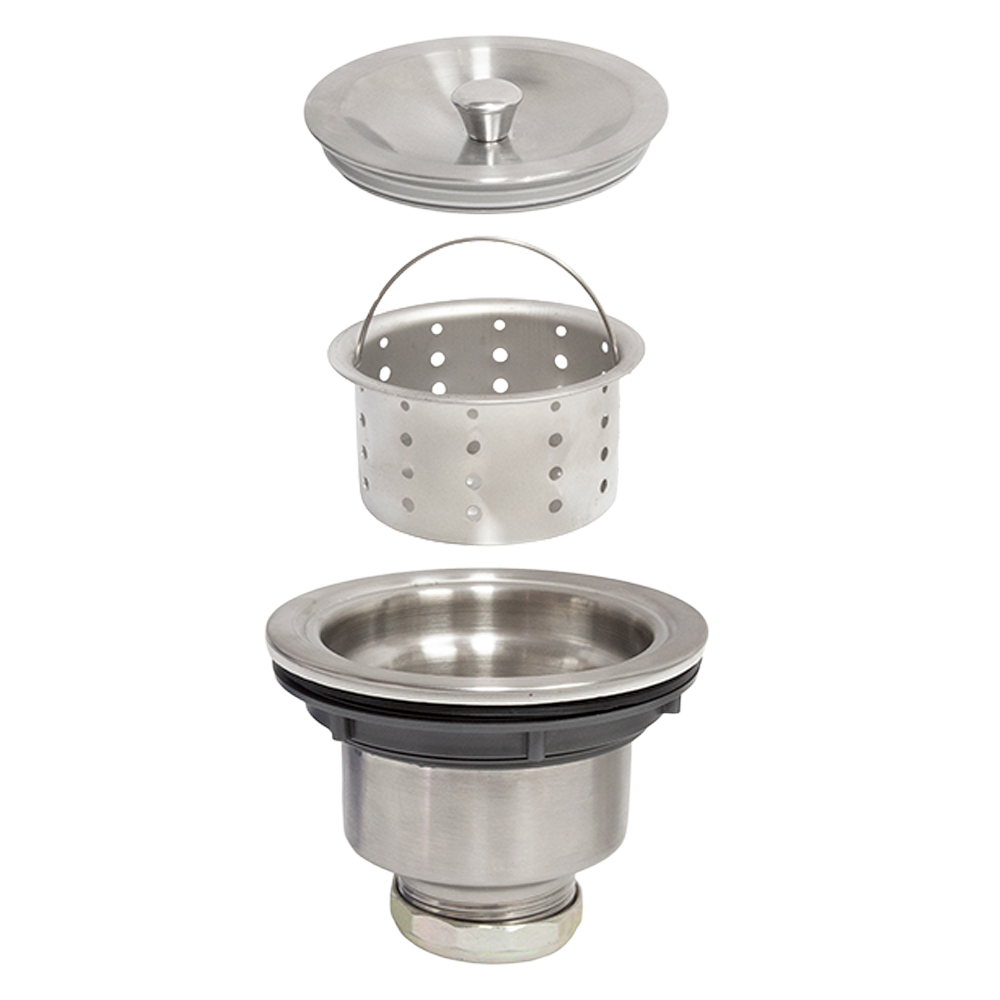 Canasta Bote Sifón Flexible para Lava-Trasto Limpia Fácil 2335D