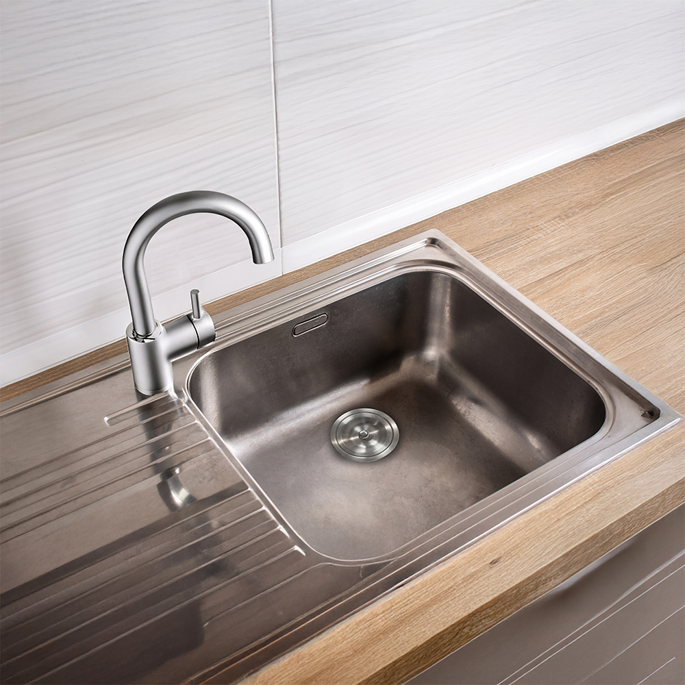 Canasta Bote Sifón Flexible para Lava-Trasto Limpia Fácil 2335D