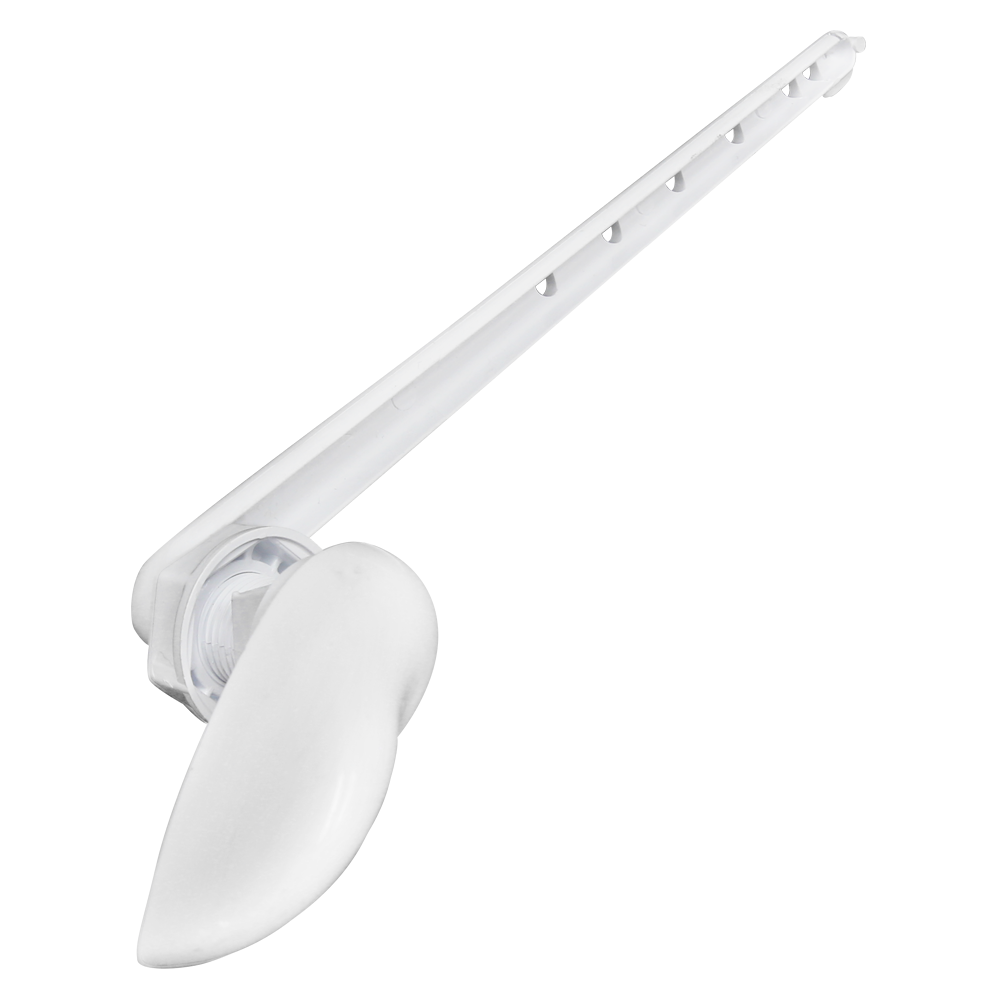 Manecilla Económica Blanca Recta.