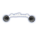 Canasta Doble con Bote y Sifón Flexible Lavatrastos, Extensión. 