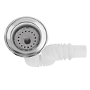 Canasta Sifón Flexible Lavatrastos, Extensión 55cm