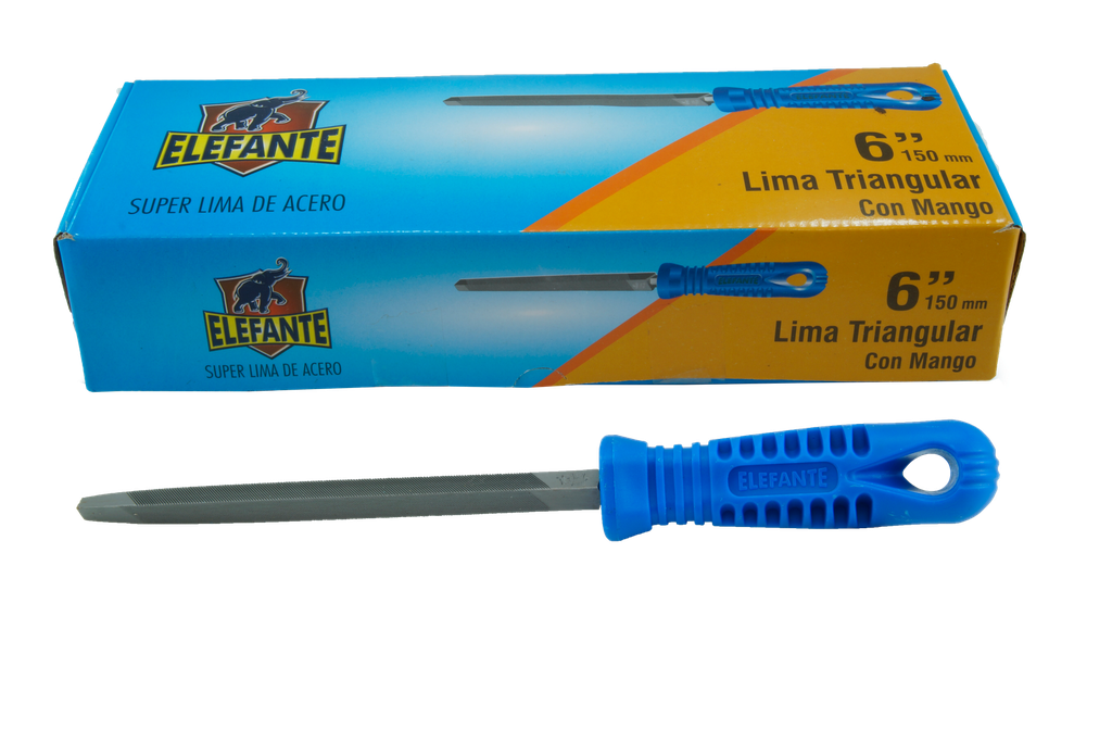 Lima triangular con mango Elefante