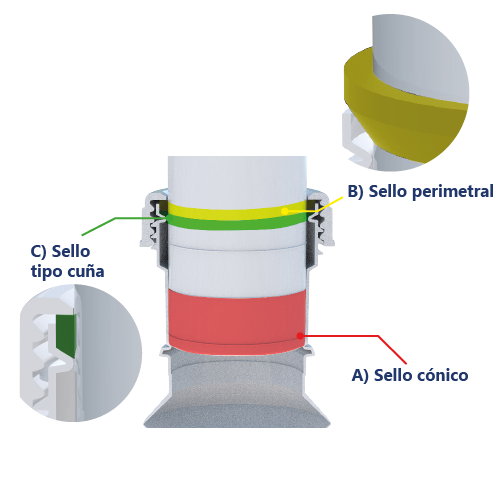 Kit Instalacion Lavata Doble, Contrallav 3212