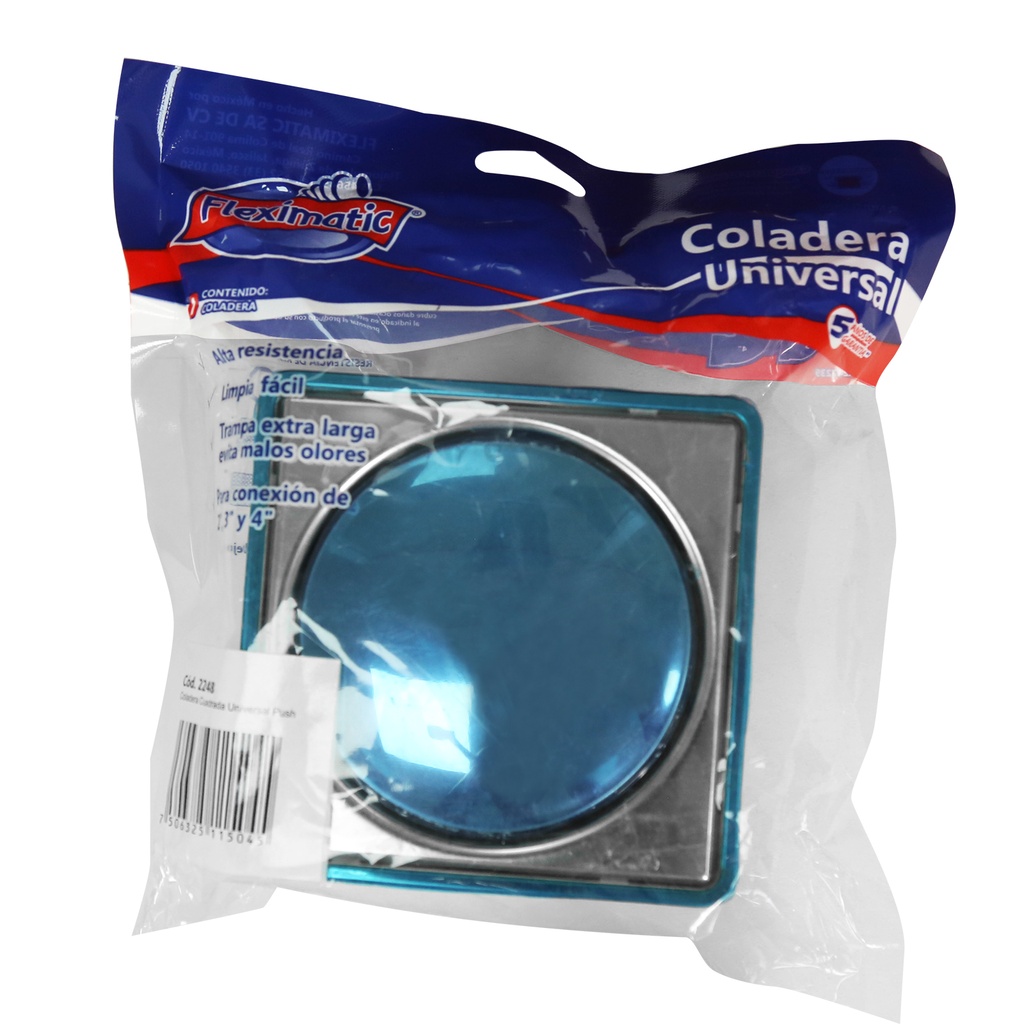 Reposadera Cuadrada Universal  Push2248