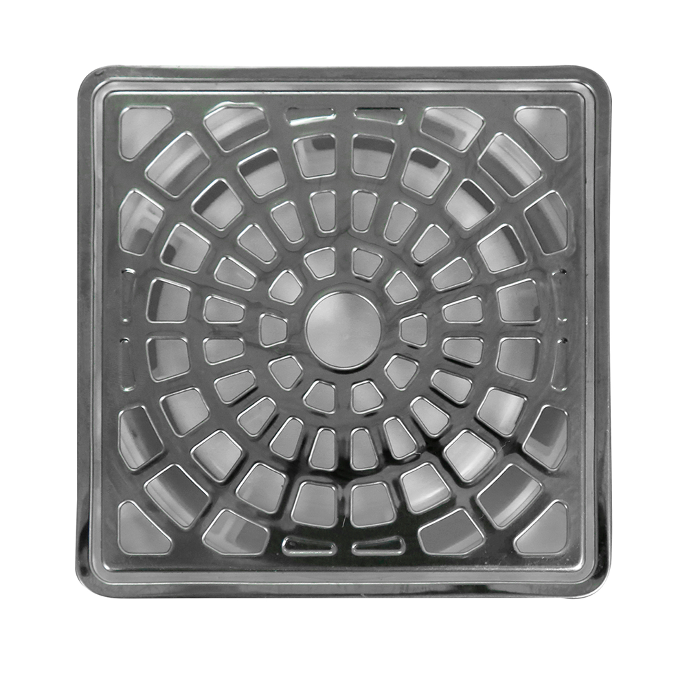 Reposadera Univ Cuadra c/cubi bisel Inox 2604