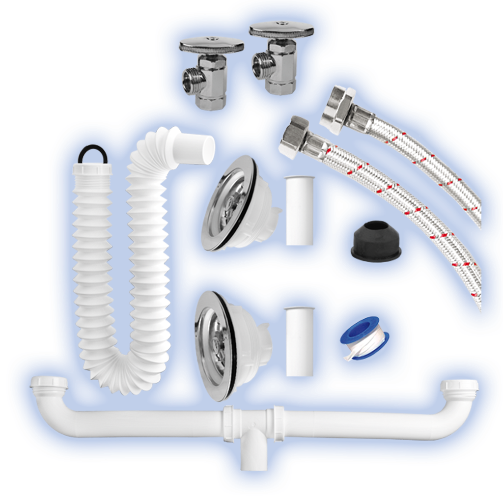 Kit Instalacion Lavata Doble, Contrallav 3212