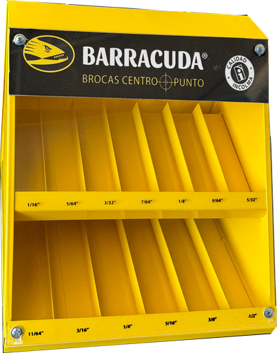 [14944] Exhibidor de Brocas HSS Barracuda 13R, 216Uni